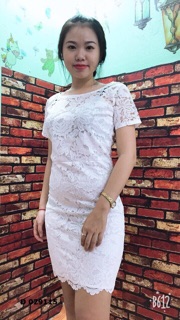 ĐẦM BODY CỔ TRÒN ( có quay clip thật )