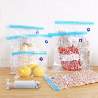 Túi zip HOUSEEKER bảo quản thực phẩm có thể tái sử dụng tiện lợi