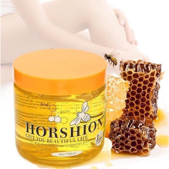 Sáp WAX lông mật ong HORSHION Chính hãng 750ml
