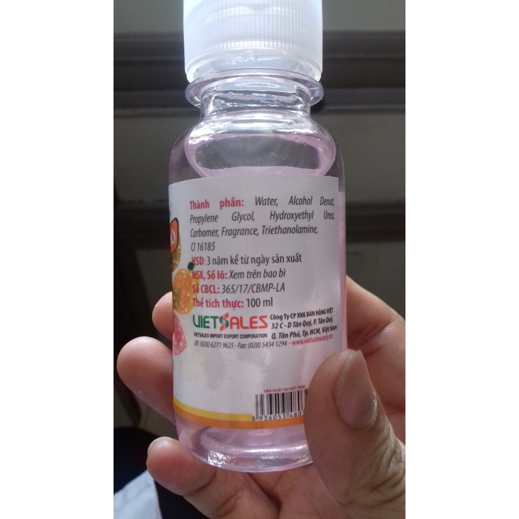 (Chính hãng) Nước Rửa Tay Khô 100ml- Pharma Bằng lăng | BigBuy360 - bigbuy360.vn