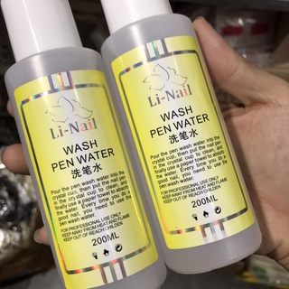 Nước Rửa Cọ Li Nail Chai 200ml