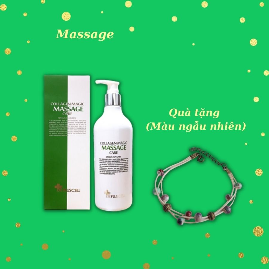 Kem massage Dr pluscell Collagen Magic Massage Care 500ml