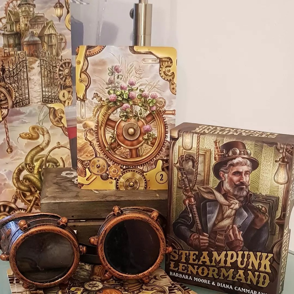 Bộ Bài Steampunk Lenormand (Mystic House Tarot Shop) - Bài Gốc Authentic Chính Hãng 100%