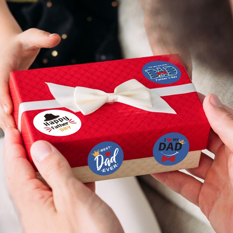 Set 64 Miếng Dán Chữ Happy Father s Day 4 Trang Trí Bánh Cupcake