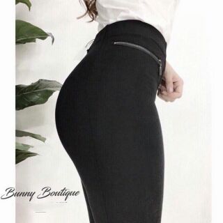 Quần legging GU túi hộp