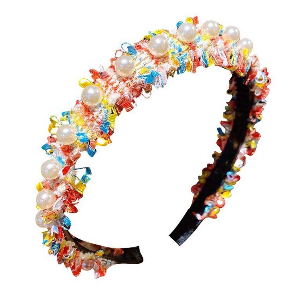 Băng Đô Cài Tóc Phối Ren Xinh Xắn Ngọt Ngào Cho Bé Gái