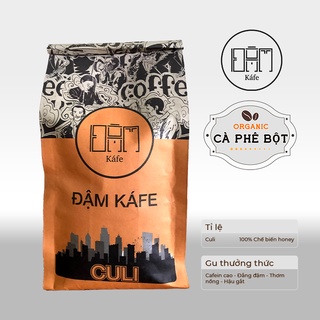 Cà phê bột culi đậm kafe - nguyên chất rang mộc 500g pha phin, pha máy