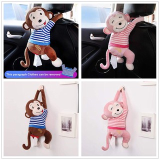 Hộp đựng khăn giấy hình chú khỉ con dễ thương