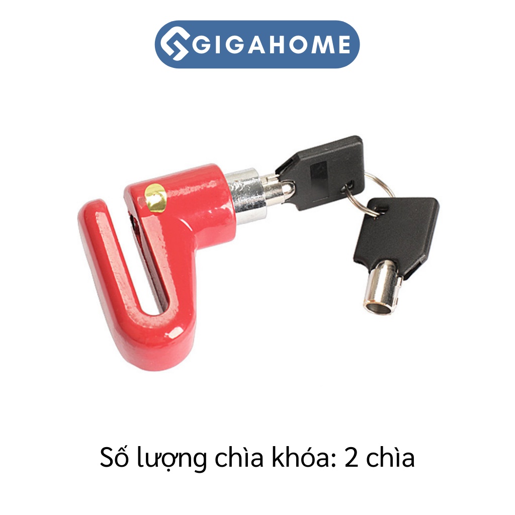 Ổ Khóa Đĩa, Phanh Xe Máy, Xe Đạp GIGAHOME Chống Trộm, Chịu Lực Cao 4686