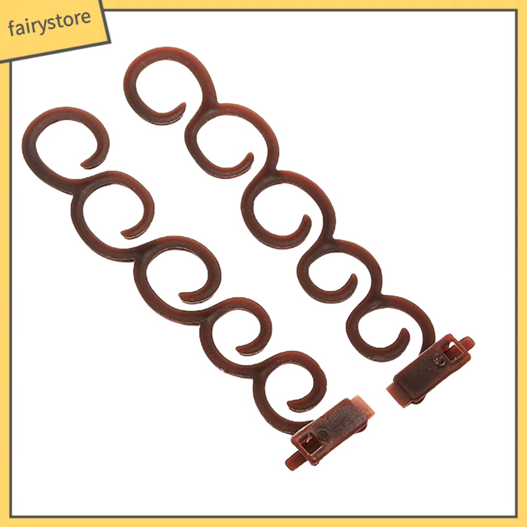 Set 2 Kẹp Xoắn DIY Nhỏ Gọn Có Thể Tái Sử Dụng