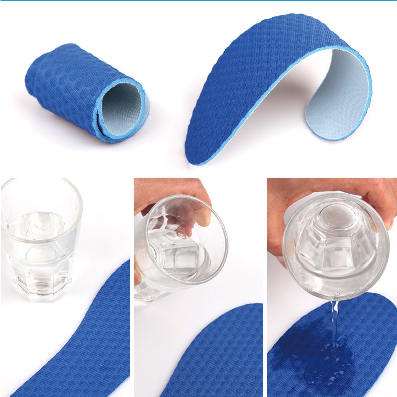 Lót Giày Giá Sỉ, lót giày tăng chiều cao Vải Mềm, Khử Mùi, Êm Chân, Thoáng Chân Chống Đau Chân - 1008