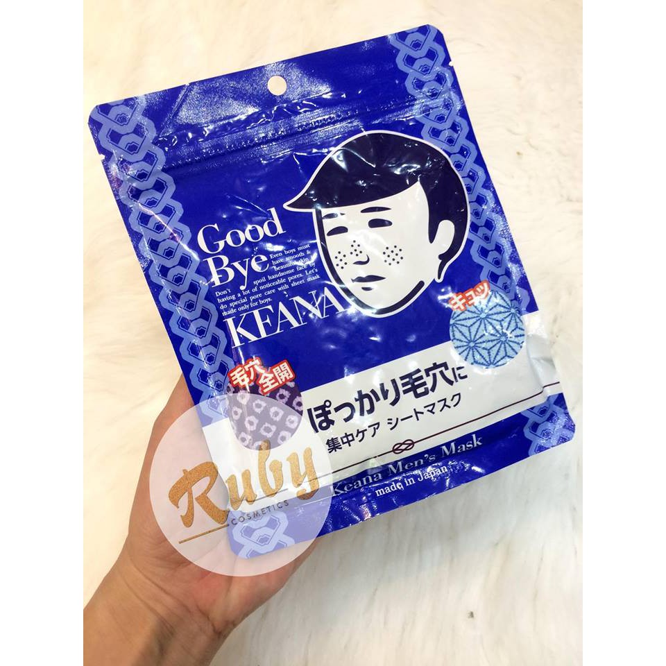 Mặt Nạ Dưỡng Da Ngừa Mun Keana Men Good Bye Cho Nam Shopee Việt Nam
