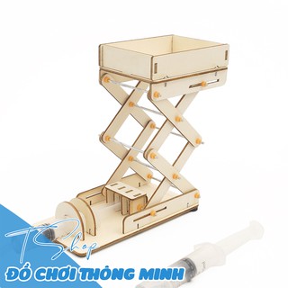 Đồ chơi trẻ em khoa học, nâng thuỷ lực, DIY, giáo dục STEM