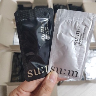 Mặt nạ sủi bọt thải độc SUM (10 gói)