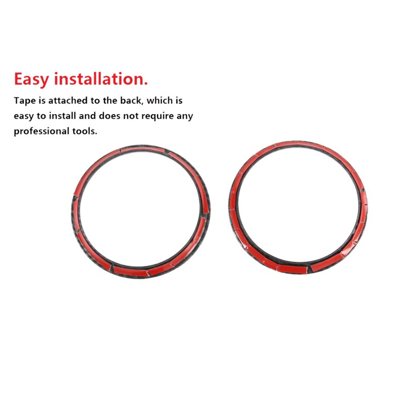 Khung chất liệu carbon trang trí cho lỗ thông khí xe hơi Nissan Navara Np300