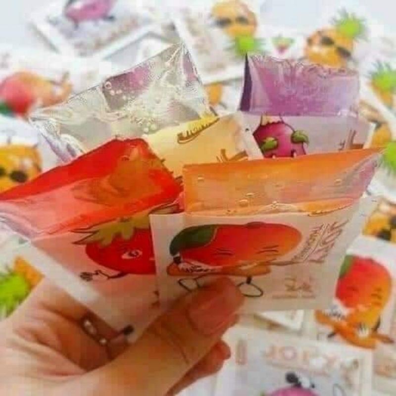 [Mã 156FMCGSALE hoàn 8% đơn 500K] 500g Thạch zòn zai (đạt iso 22000)