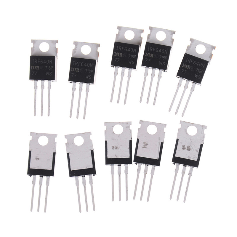 Bộ 10 Linh Kiện Điện Tử Irf640 Irf640n Mosfet 18a 200v To-220