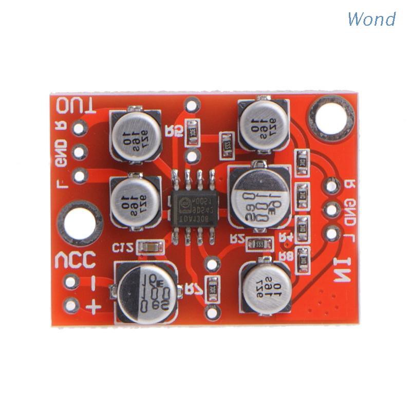 Bảng Mạch Khuếch Đại Tín Hiệu Âm Thanh Nổi Woxnd Dc 5v-15v 12v Ad828