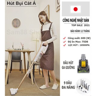 Máy hút bụi gia đình cầm tay CÁT Á 2 Trong 1 Thế Hệ Mới - Hút sạch mọi vị trí, có thể tháo rời [BH Chính hãng]