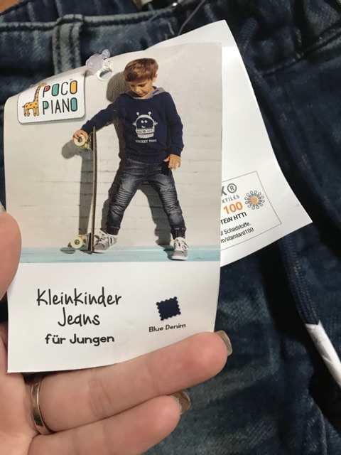 Quần bò bé trai PocoPiano - Hxt Đức