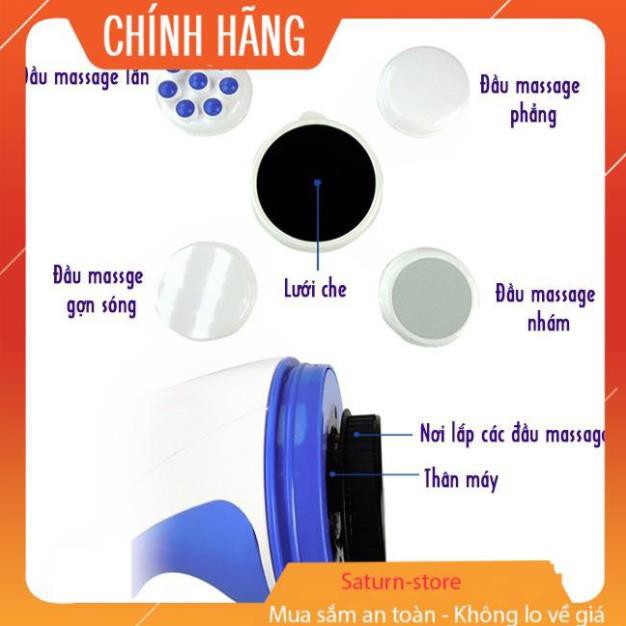 Máy massage rung cầm tay mini Relax & Spin Tone-A781 hỗ trợ giảm mỡ, giảm đau, lưu thông khí huyết - Chính hãng