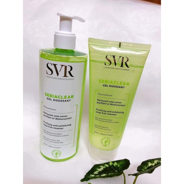 Sữa rửa mặt SVR sebiaclear gel moussant 200ml