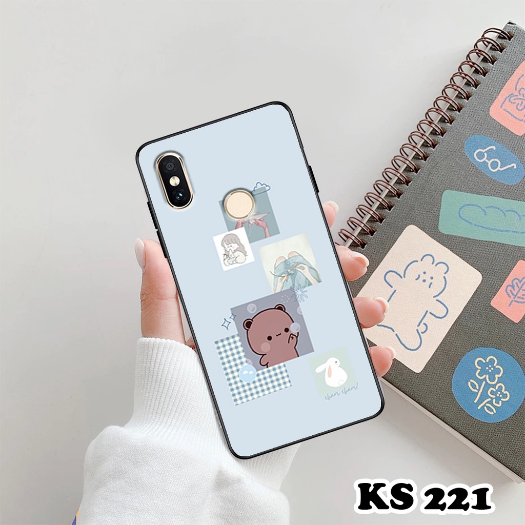 Ốp lưng Xiaomi Mi A1 - Xiaomi Mi A2 - Xiaomi Mi A2 Lite - Ốp in hình thỏ con dễ thương - Lưng nhám Viền TPU