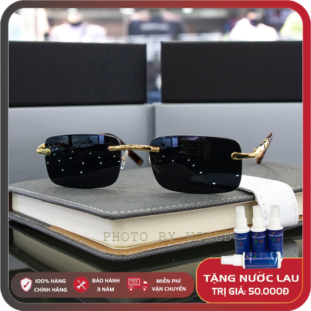 Kính mát nam cao cấp CA856 full box, bảo hành 12 tháng, tròng Polarized cường lực, chống chói
