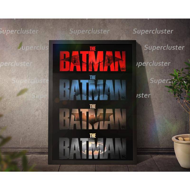 Dc Tranh Treo Tường Trang Trí Hình Người Dơi