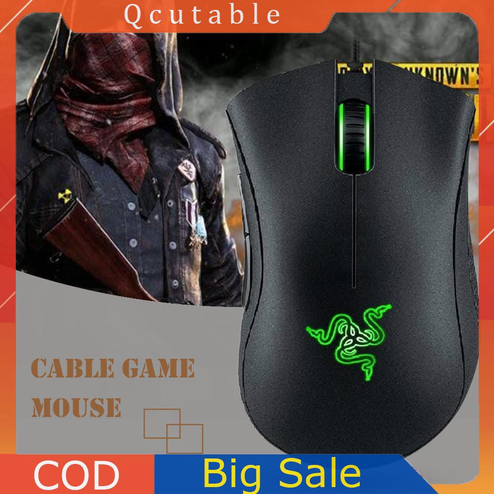 Chuột Chơi Game Razer Deathadder Có Dây Kết Nối Usb 2000dpi