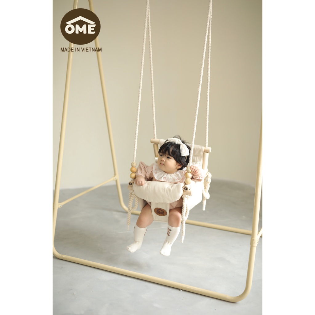 Ghế xích đu lẻ Ome Jumper Kids cho bé, có kèm gối tựa (không bao gồm nhún và khung) cho bé từ 6 tháng đến 10 tuổi