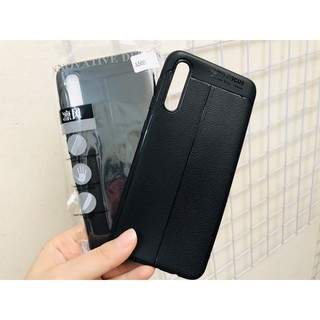 [ SS A50 / A50S ] Ốp dẻo đen giả da loại đẹp giá rẻ cho Samsung A50 / A50S / A30S