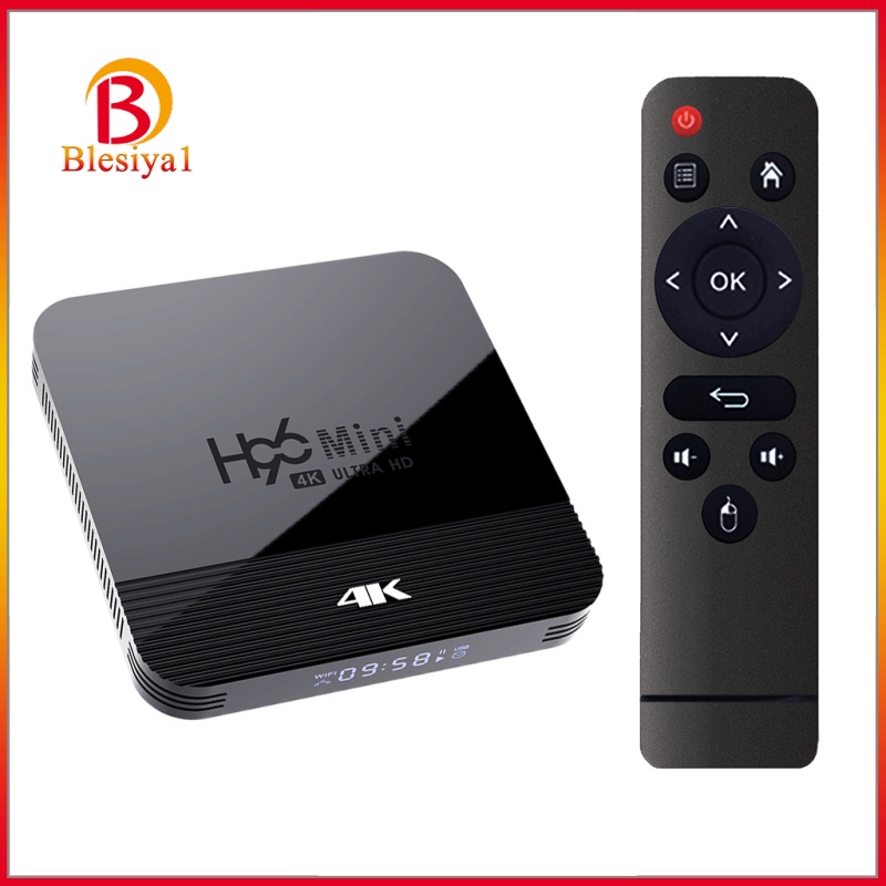 [BLESIYA1] TV Box Android 9.0 H96 Mini H8 RK3228A 2.4G/5G WIFI Set Top Box 2+16GB UK