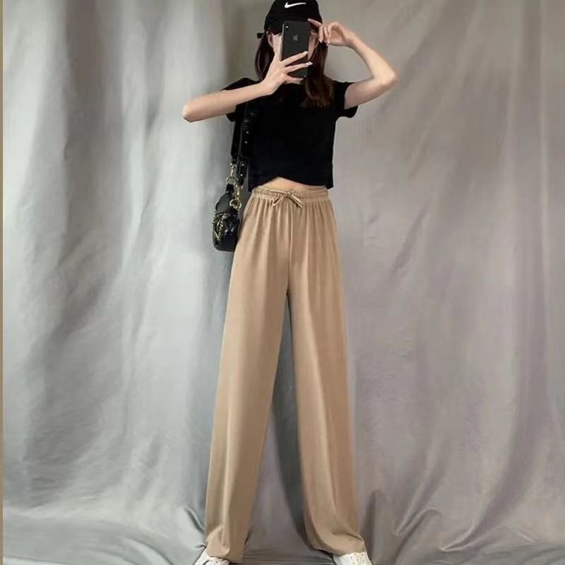 Quần Nữ Thể Thao Ống Suông Chất Thun Tăm Phong Cách Hàn Quốc Thời Trang Sugal QUAN NU 028