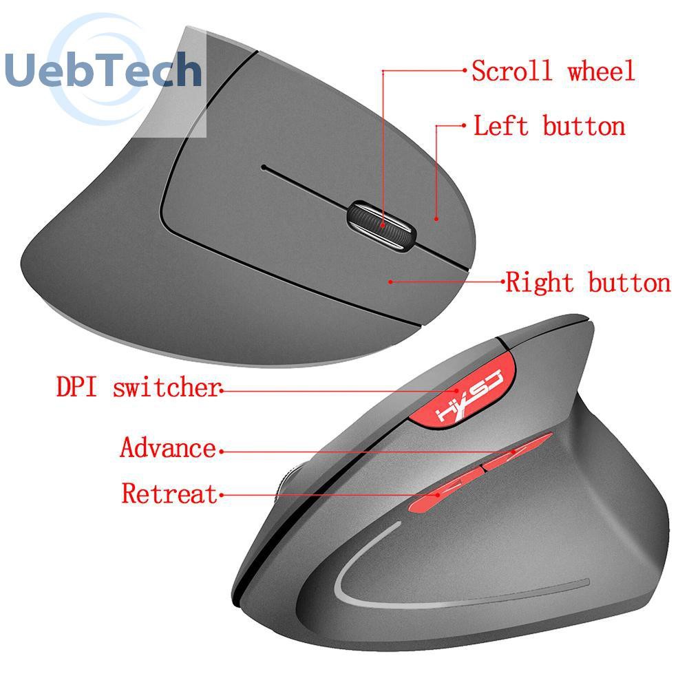 Chuột không dây quang học hxsj-t22 2.4g 2400dpi