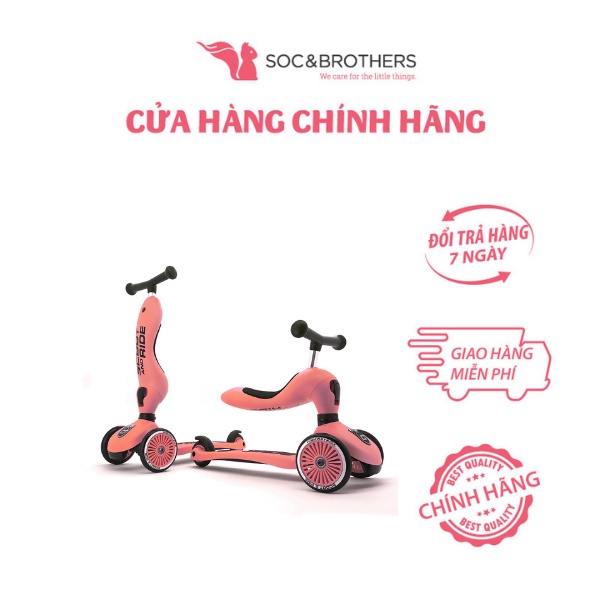 Xe scooter trẻ em Scoot and Ride Highwaykick 1 màu Peach