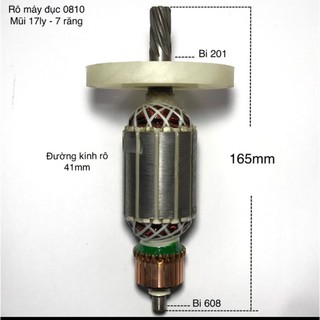 Rô máy chuyên đục 0810 mũi 17mm