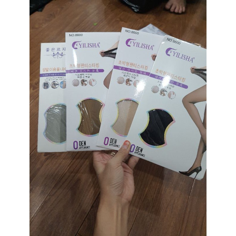 Quần tất tàng hình siêu dai thật chân