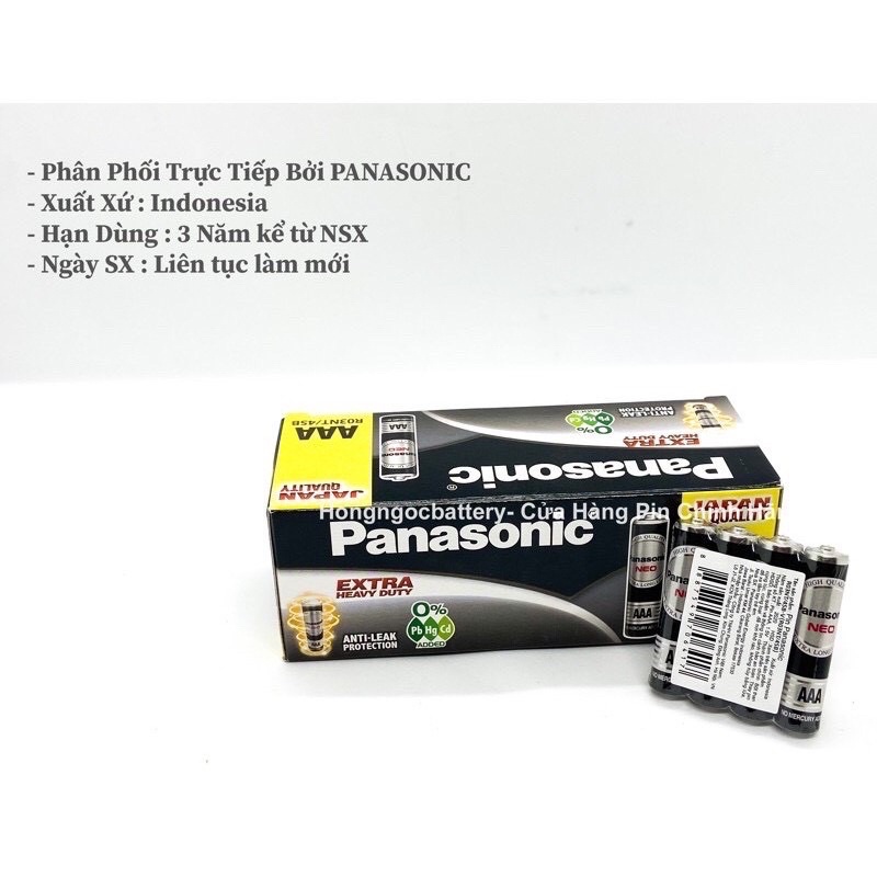 Pin đũa AAA Panasonic NEO R03NT-2S chính hãng