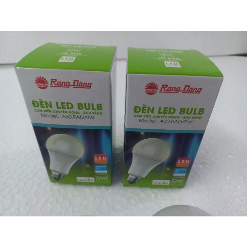 Bóng đèn led cảm biến chuyển động  Rạng Đông 9W