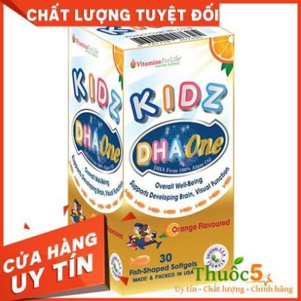 [GIÁ GỐC] Kidz DHA One Vitamin For Life - Bổ sung DHA cho trẻ Hộp 60 viên