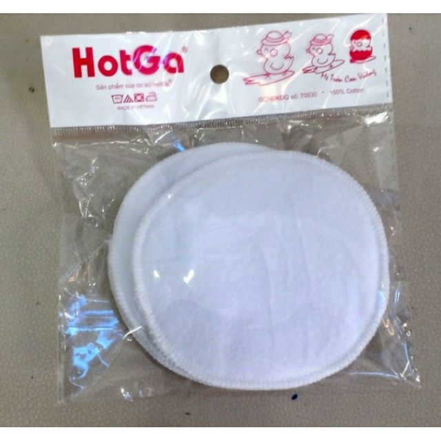 Miếng lót thấm sữa hotga giặt được (combo 4 miếng)