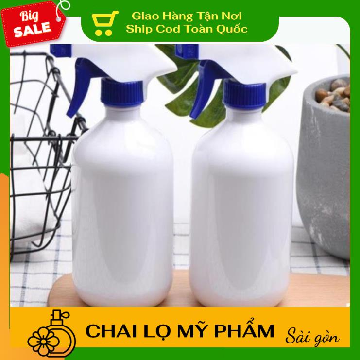 Chai Xịt Phun Sương ❤ SIÊU RẺ ❤ [500ml] Chai nhựa pet Vòi Xịt Kính rỗng chiết dung dịch , phụ kiện du lịch