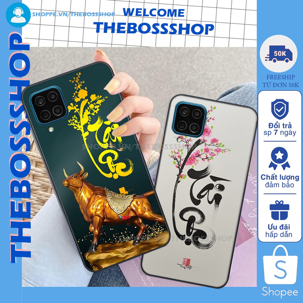 Ốp lưng Samsung Galaxy A12 / M12/ A22 4G  / M32/A22 5G TÀI LỘC-MÃ ĐÁO THÀNH CÔNG-TÂM AN SIÊU ĐẸP