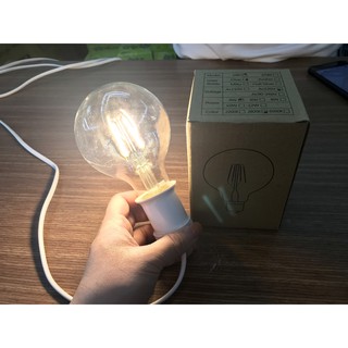 Bóng đèn Led Edison giả sợi đốt G80 4W