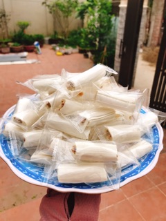 KẸO DỒI LẠC.  KẸO LẠC DỒI. 1kg. (Hình và video thật)