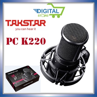 Takstar pc-k220 - mic thu âm, hát karaoke online hàng chính hãng