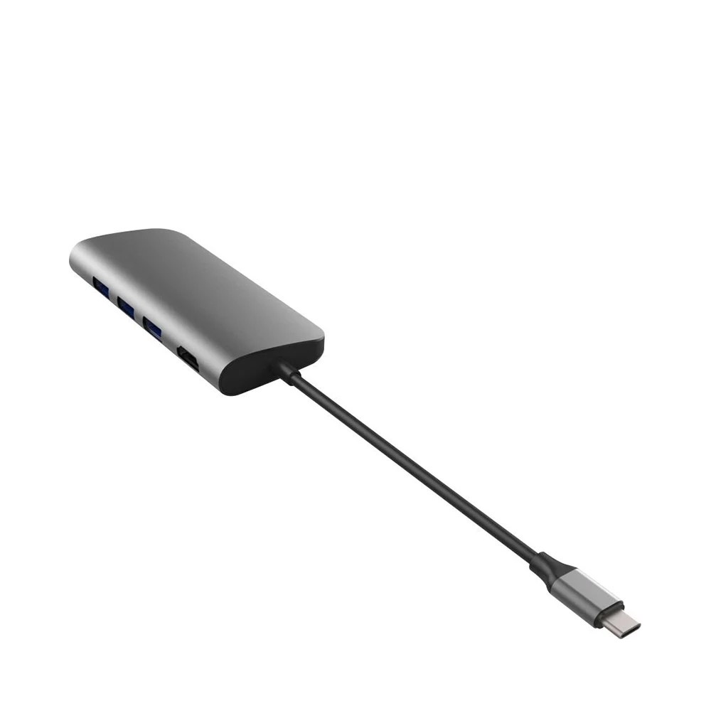 Bộ chia/ Hub Hyperdrive Power 9-in-1 USB-C (Xám) - Bảo hành 12 tháng