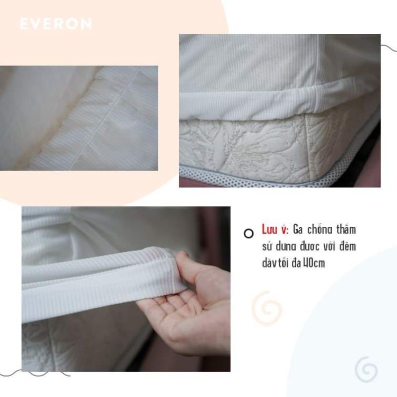 Ga Chống Thấm Everon Cao Cấp Chính Hãng Giá Rẻ Nhất 1m2, 160*200 , 180*200 , 200*220