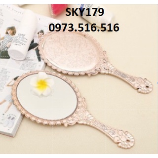 Gương hoàng cung soi mi,gương soi trang điểm - dụng cụ nối mi_SkyLash